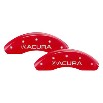 MGP® - Gloss Red Caliper Covers with Acura / TLX Engraving (Full Kit, 4 pcs)