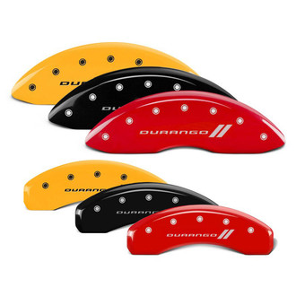 MGP® - Caliper Covers with Durango and Stripes Engraving (Full Kit, 4 pcs)