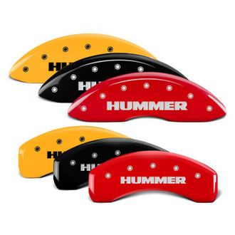 MGP® - Caliper Covers with Hummer Engraving (Full Kit, 4 pcs)