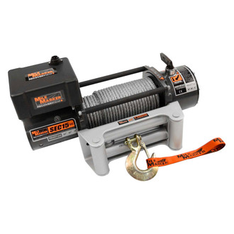 Mile Marker® - 15,000 lbs Waterproof Electric Winch with Steel Cable