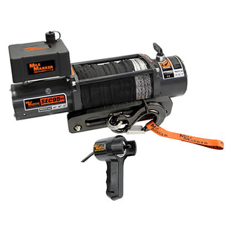 Mile Marker® - 9,500 lbs Waterproof Electric Winch with Synthetic Rope