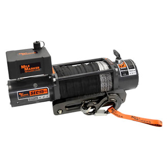 Mile Marker® - 15,000 lbs Waterproof Electric Winch with Synthetic Rope