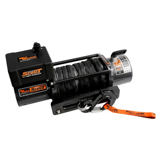 Mile Marker® - 8,000 lbs Waterproof Electric Winch with Synthetic Rope