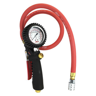 Milton® - Pro Series™ 0 to 160 psi Pistol Grip Dial Tire Inflator with Rugged Comfort-Grip Handle