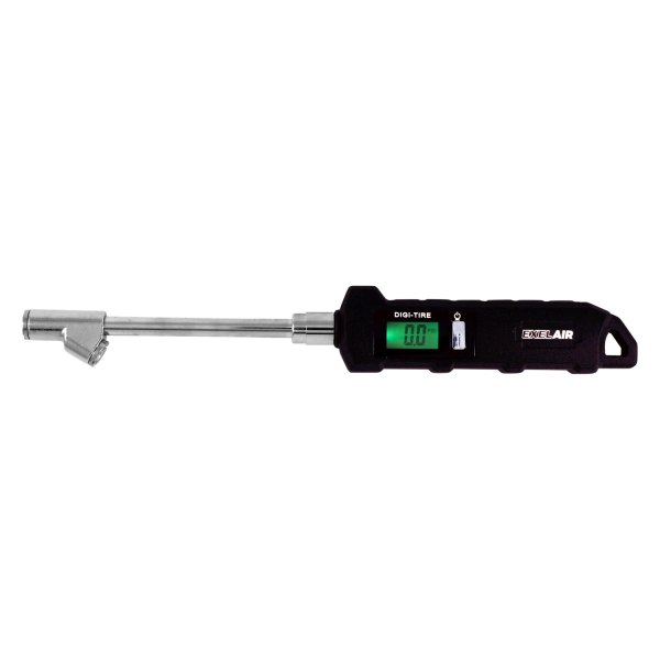 Milton® - Exelair™ 5 to 100 psi Digital Tire Pressure Gauge with Extended Swivel Dual Head Air Chuck