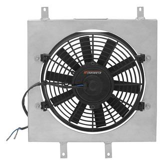 Mishimoto® - Performance Electric Fan with Aluminum Shroud Kit