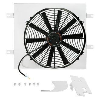 Mishimoto® - Performance Aluminum Fan Shroud with Fan Controller