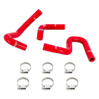 Mishimoto® - Red Silicone Radiator Hose Kit