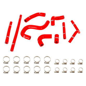 Mishimoto® - Red Silicone Radiator Hose Kit