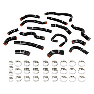 Mishimoto® - Black Silicone Heater Hose Kit