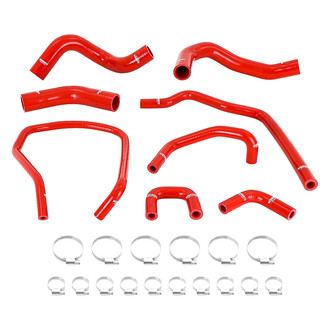 Mishimoto® - Red Silicone Radiator Hose Kit