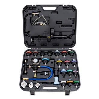 Mishimoto® - 28-Piece Cooling System Pressure Tester and Vacuum Refill Kit