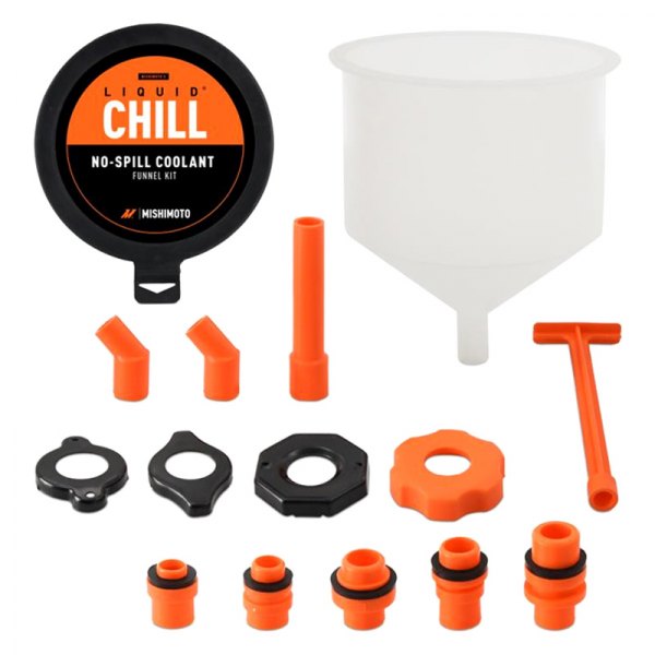 Mishimoto® - 15-Piece No-Spill Coolant Funnel Kit