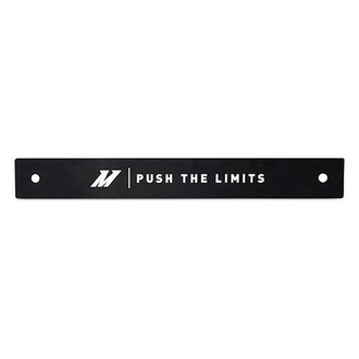 Mishimoto® - Black License Plate Delete