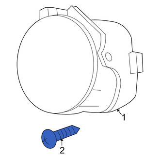 Mitsubishi OE - Fog Light Screw