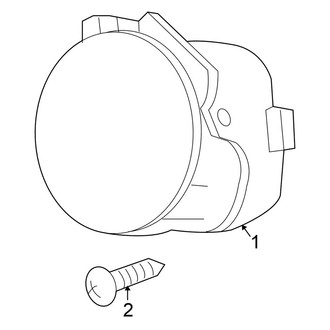 Mitsubishi OE - Front Lamps - Fog Lamps