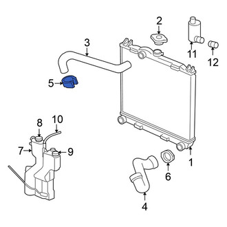 Mitsubishi OE - Upper Radiator Hose Clamp