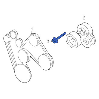 Mitsubishi OE - Belt Tensioner Bolt