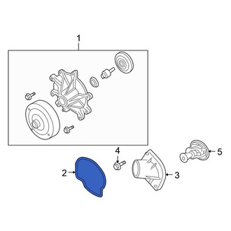 Mitsubishi OE - Engine Water Pump Gasket