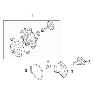 Mitsubishi OE - Cooling - Water Pump (LS)