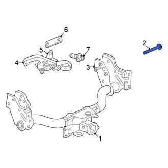 Mitsubishi OE - Trailer Hitch Receiver Bolt