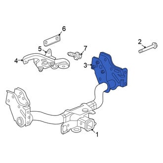 Mitsubishi OE - Trailer Hitch Nut