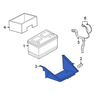 Mitsubishi OE - Battery Tray