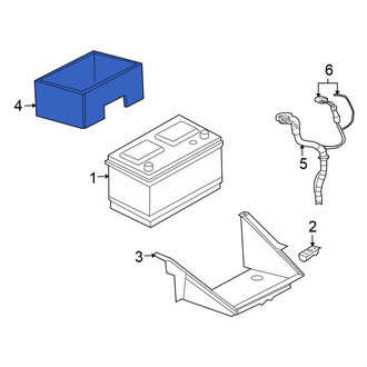 Mitsubishi OE - Battery Cover