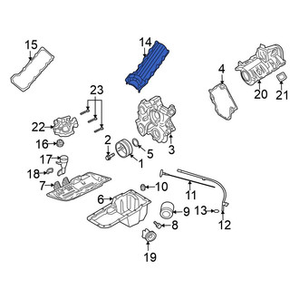 Mitsubishi OE - Left Engine Valve Cover
