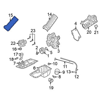 Mitsubishi OE - Left Engine Valve Cover Gasket