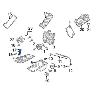 Mitsubishi OE - Engine Oil Filler Tube