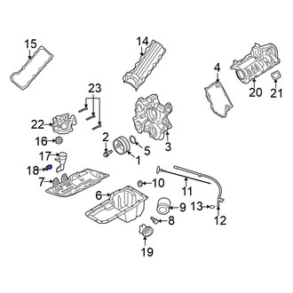 Mitsubishi OE - Engine Oil Filler Tube Gasket