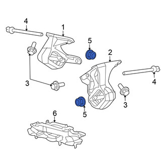 Mitsubishi OE - Engine Mount Nut