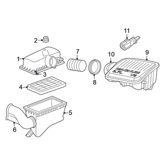 Mitsubishi OE - Air Cleaner Cover Clip