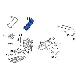 Mitsubishi OE - Left Engine Valve Cover