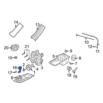 Mitsubishi OE - Engine Oil Filler Tube