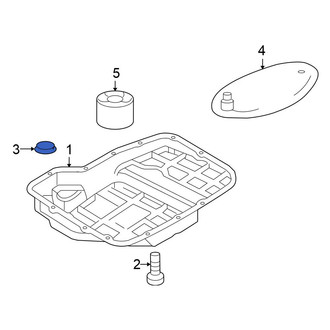 Mitsubishi OE - Transmission Oil Pan Magnet