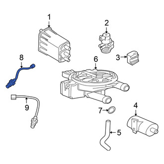 Mitsubishi OE - Front Left Oxygen Sensor