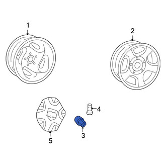 Mitsubishi OE - Wheel Lug Nut