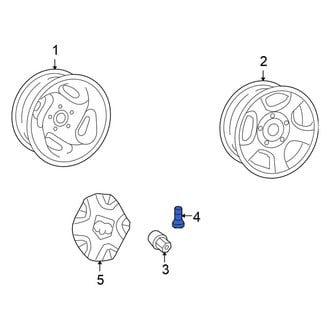 Mitsubishi OE - Tire Valve Stem