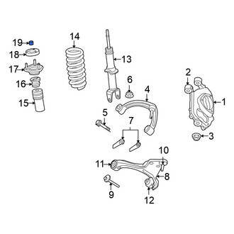 Mitsubishi OE - Suspension Strut Nut