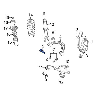 Mitsubishi OE - Upper Suspension Control Arm Bolt