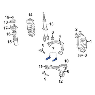Mitsubishi OE - Suspension Control Arm Nut