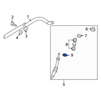 Mitsubishi OE - Front Upper Suspension Stabilizer Bar Link Washer