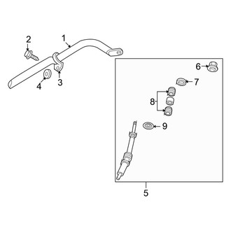 Mitsubishi OE - Front Suspension - Stabilizer Bar & Components