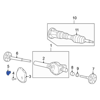 Mitsubishi OE - Front Differential Drain Plug