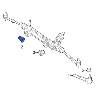 Mitsubishi OE - Rack and Pinion Mount Bushing