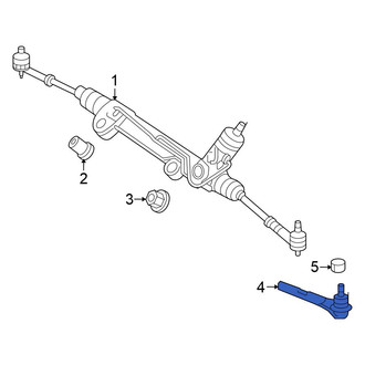 Mitsubishi OE - Outer Steering Tie Rod End