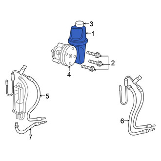 Mitsubishi OE - Power Steering Pump