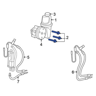 Mitsubishi OE - Power Steering Pump Mounting Bolt
